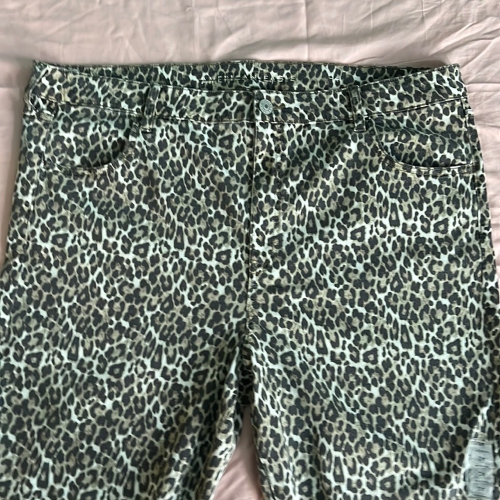 American eagle print jeans